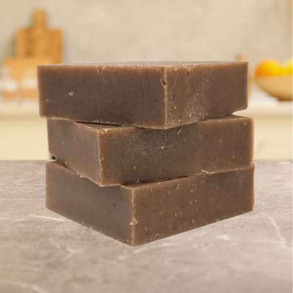 Sandalwood Soap – 3 Pack (4.5 oz Bars Each) – Natural, Handmade, Cold Process