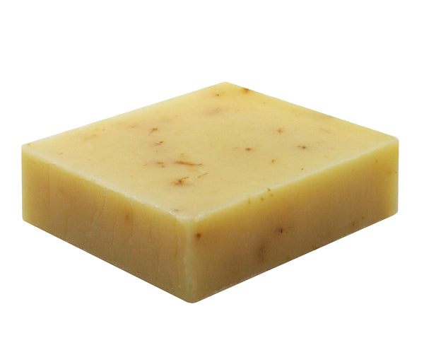Our Italian Lemon Bar Soap is sure to please every family member. This uplifting and refreshing aroma of fresh lemon oil from Italy will transport you there as if you are eating a lemon gelato. We add organic Calendula and Chamomile extract to aid in moisturizing, toning, and revitalizing the skin. Great for oily or acne prone skin. Also an excellent soap for the kitchen!