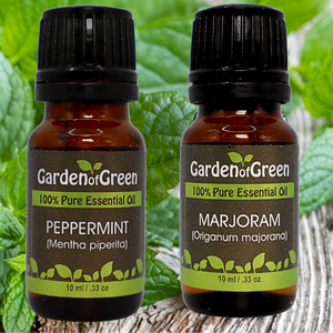 How to Combine Sweet Marjoram with Peppermint for Cooling Comfort