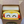 Lavender soap and washcloth, yellow car with smiley face design in a cardboard box, great for gifting