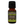 Petitgrain essential oil in amber glass bottle, family-crafted aromatherapy oil, front view on white background