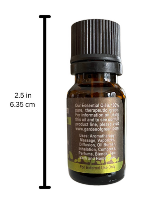 Garden of Green Pine essential oil side view